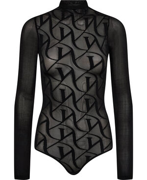 W Lace String Body