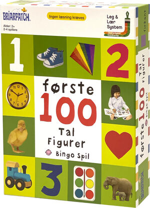 Mine første 100 tal spil