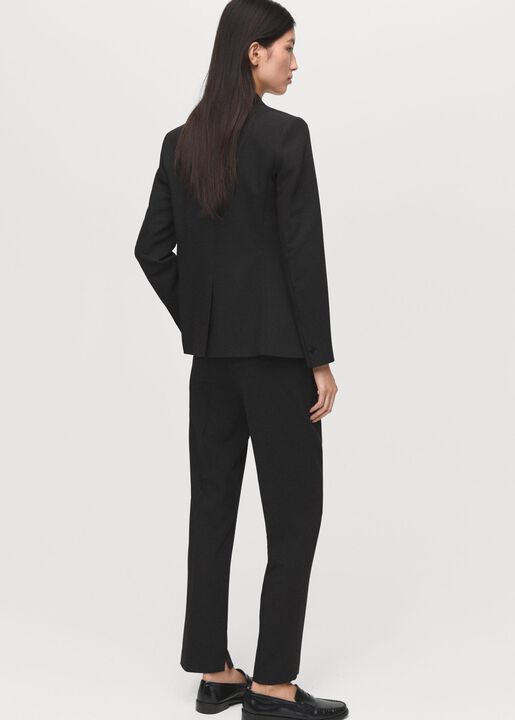 Straight suit trousers