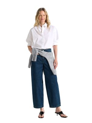 BARREL jeans med ankell&auml;ngd