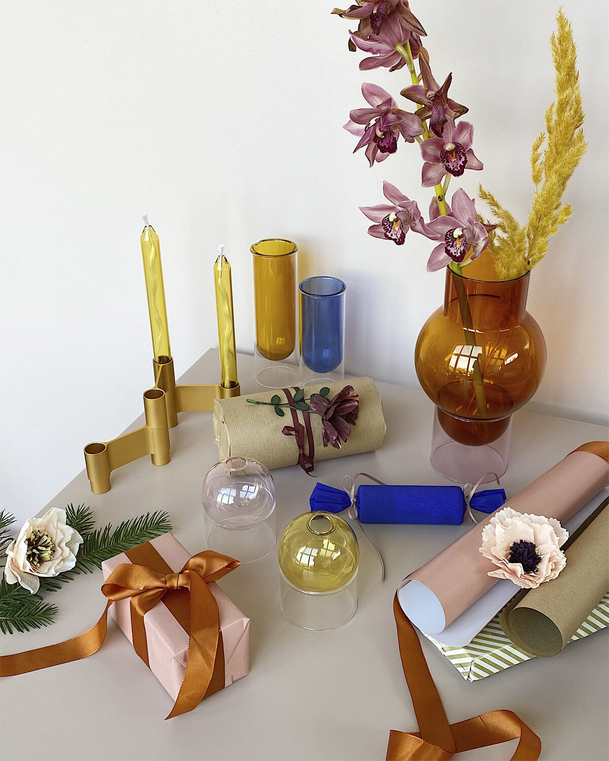 PAPER FLOWER, ICE POPPY, ROSE, 130440R