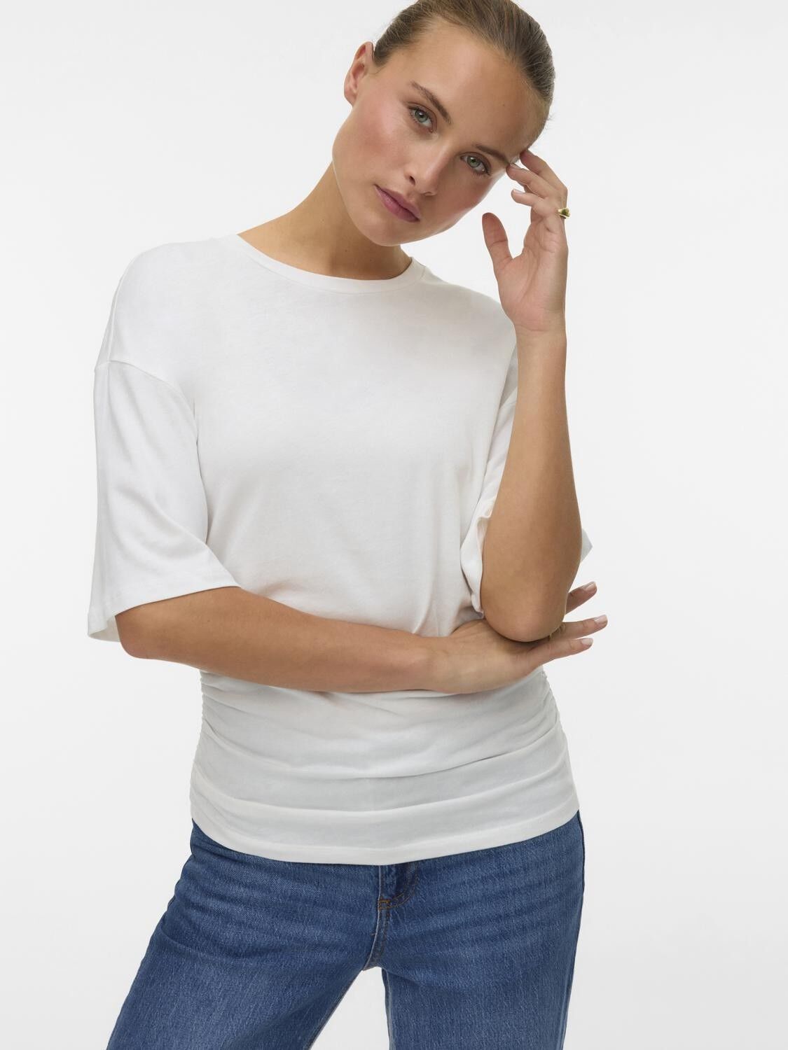 AWNAVARO 2/4 O-NECK TOP NOOS