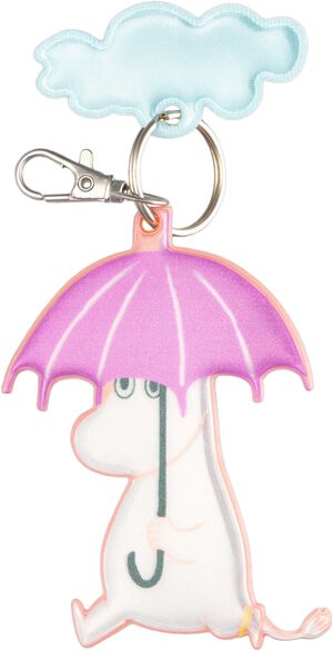 Moomin Refleks under paraply