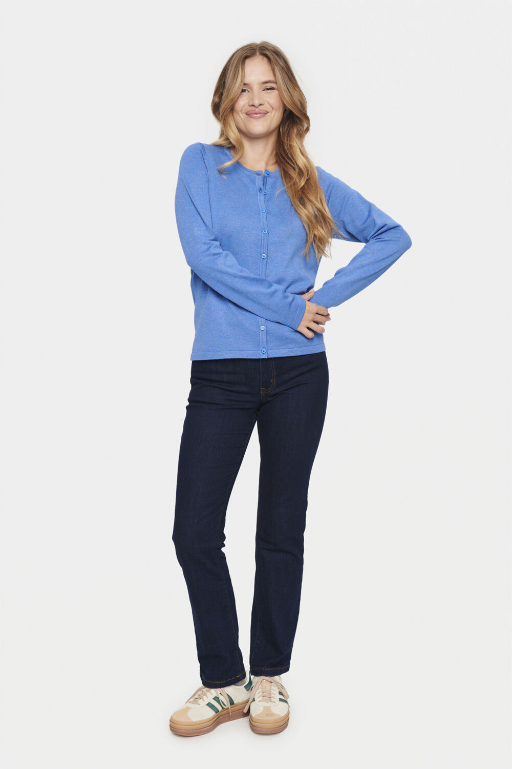 A8661, MilaSZ R-Neck Cardigan