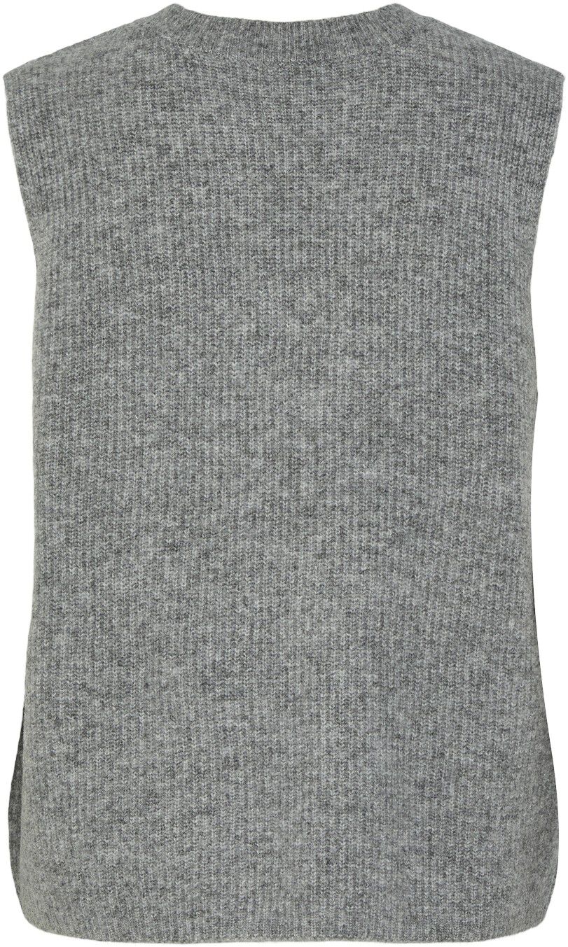 PCSILLY SL REV TIE VEST KNIT NOOS B