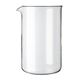 Reserveglas til stempelkande, 12 kopper, 1. 5 l