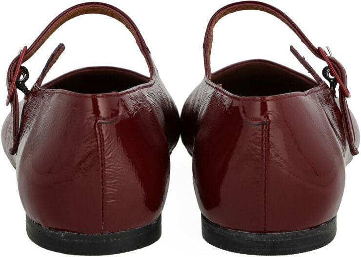Mary Jane ballerina med moderat fir