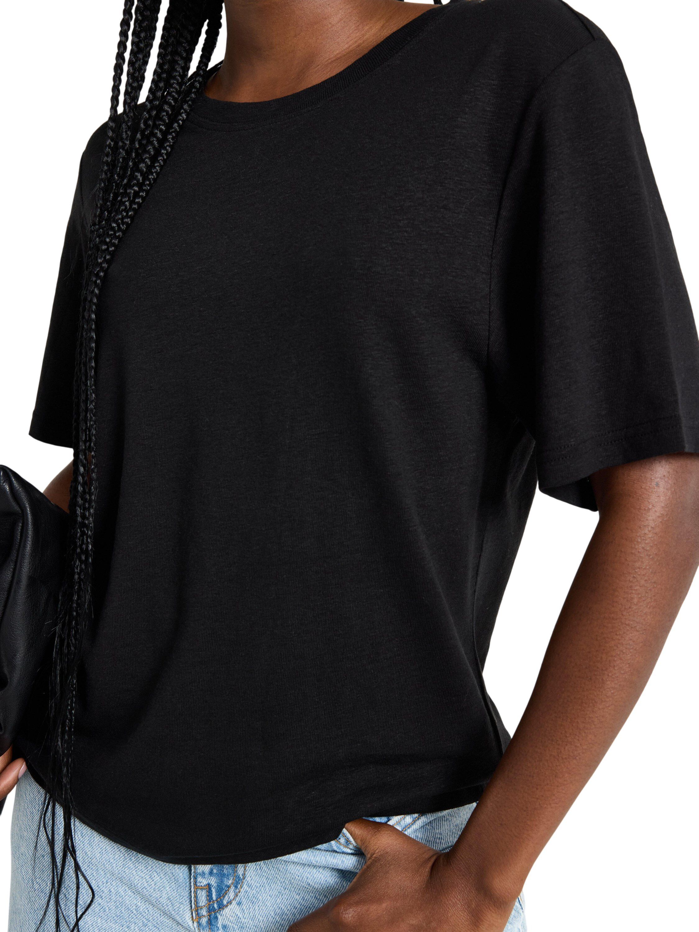 T-skjorte med avslappet passform, k