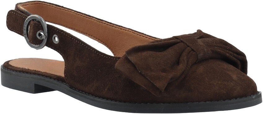 CASDIANA Bow Slingback Suede