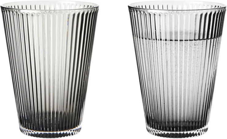 GC Nouveau Vandglas 36 cl smoke 2 stk.