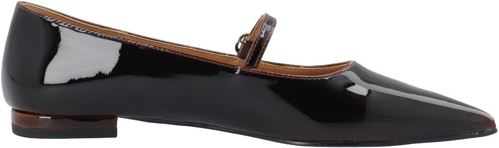 BIABARI Mary Jane Faux Leather