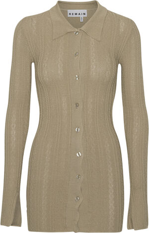 Knit Fitted Cardigan