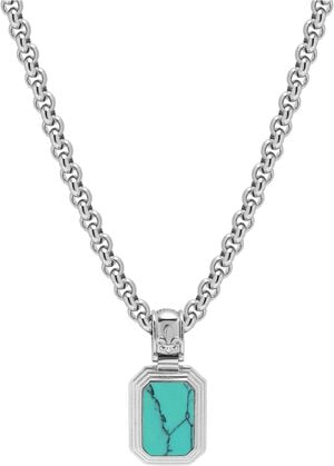 Sterling Silver Two-in-One Pendant Necklace