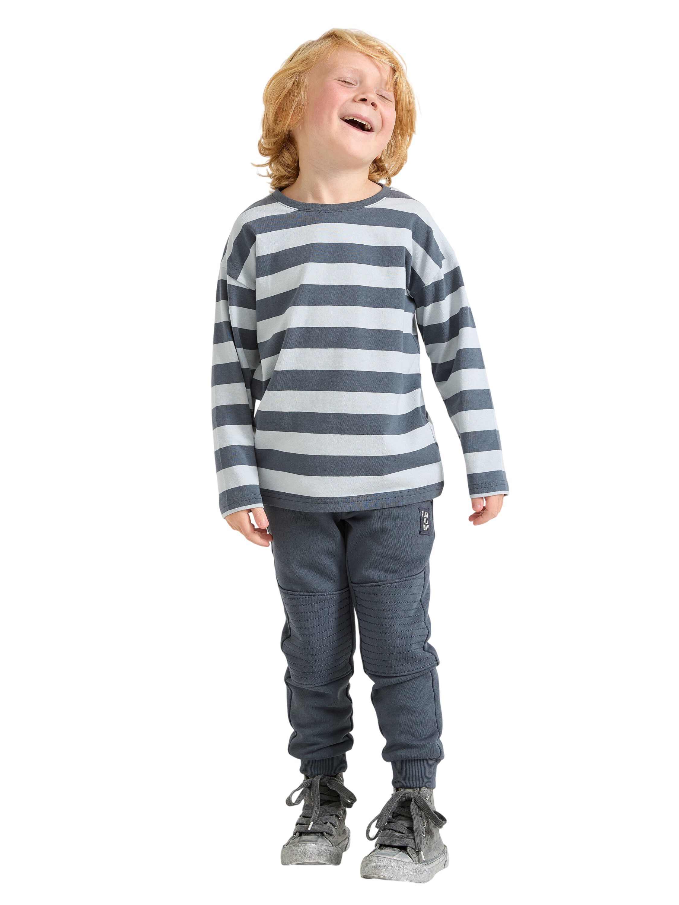 Bekv&auml;ma mjukisbyxor i bomull med f