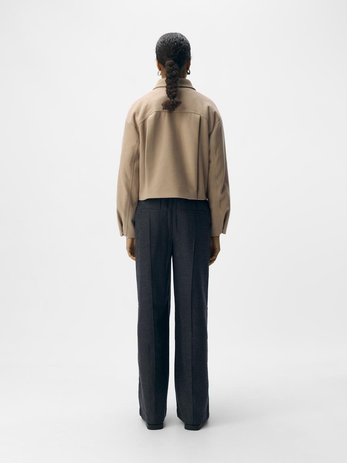 OBJPOLLY L/S SHORT JACKET NOOS