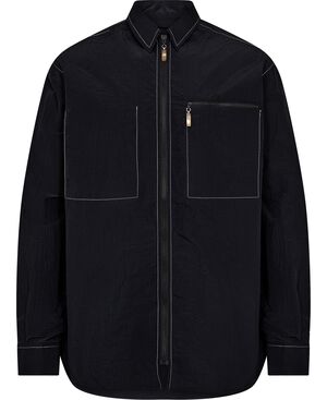 DERRY zip front shirt jacket