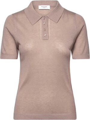 RWSamira Silk SS Polo Pullover