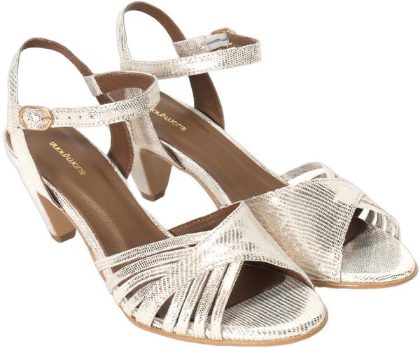 Hermine Lizard metallic goat