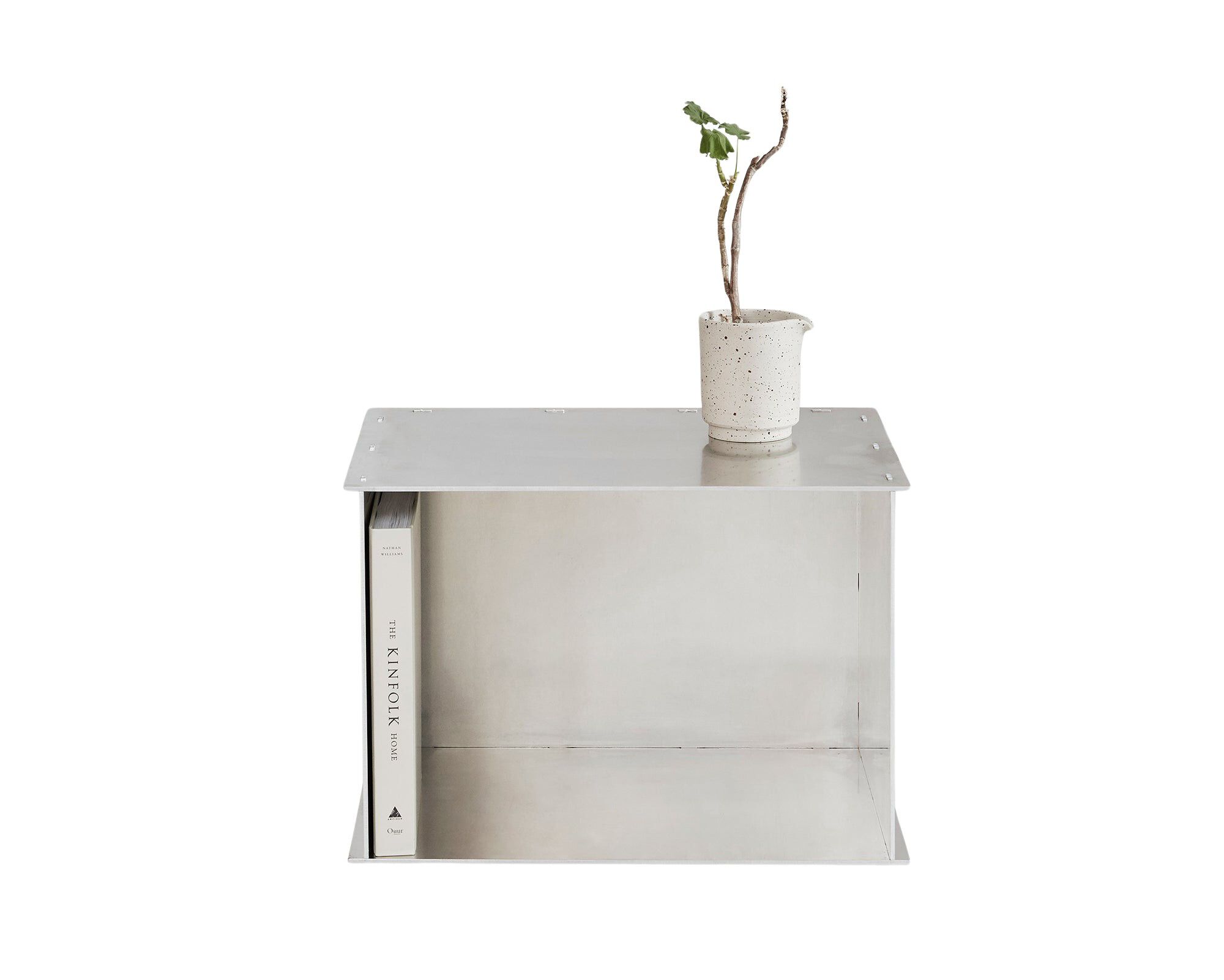 Rivet Box Table | Aluminum