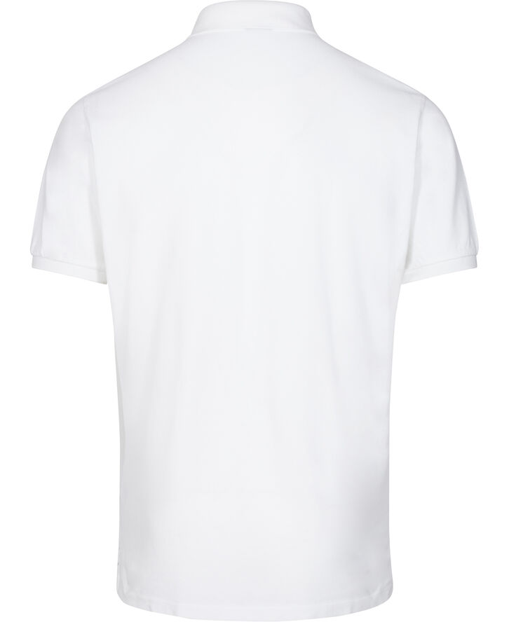 Custom Slim Fit Mesh Polo Shirt