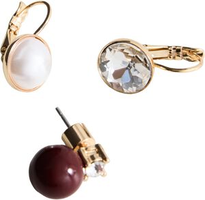 Combined earring set