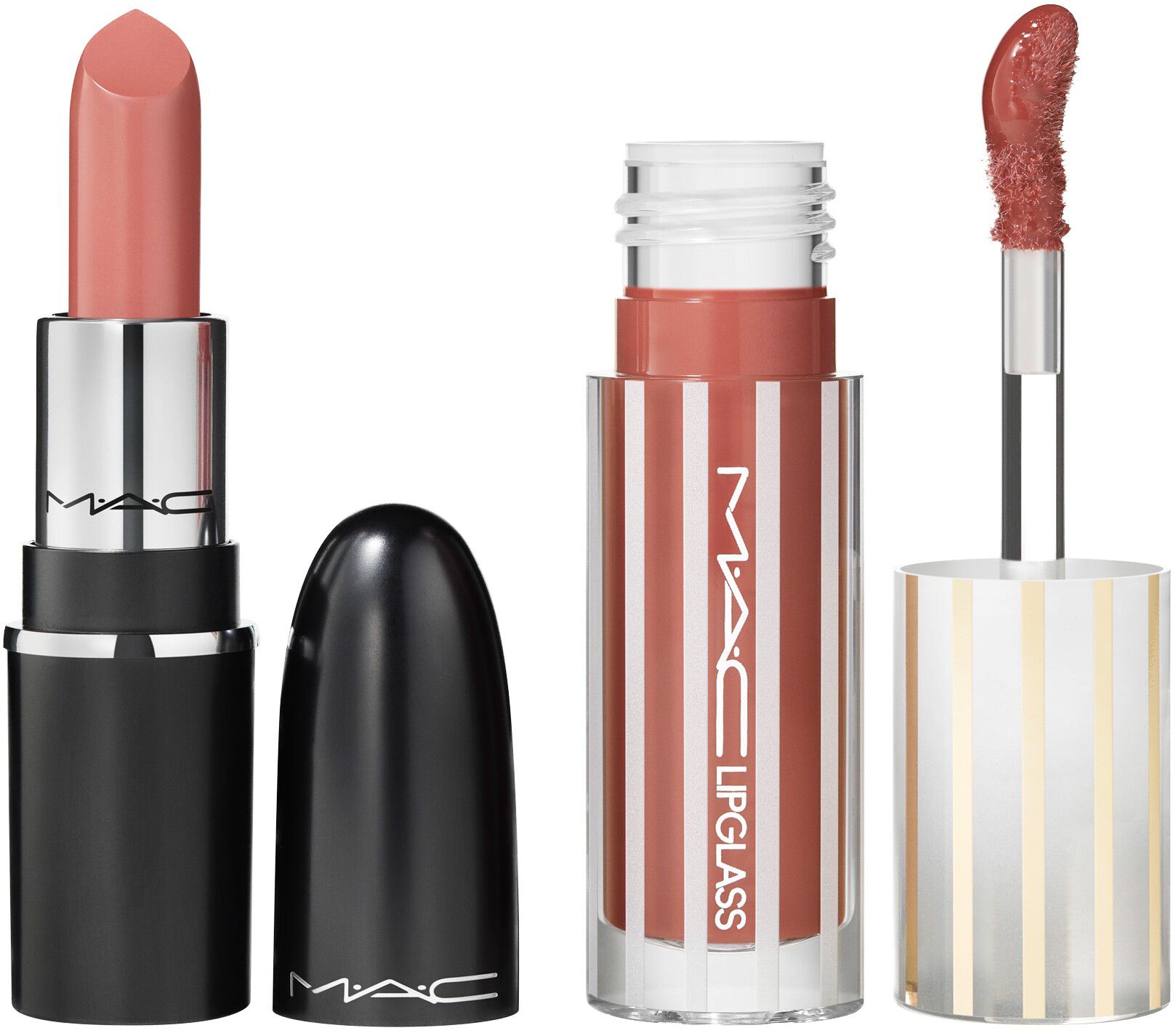 Mini Mac Nudes Lip Combo