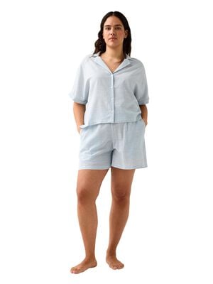 Comfy pyjama set in cotton blend wi