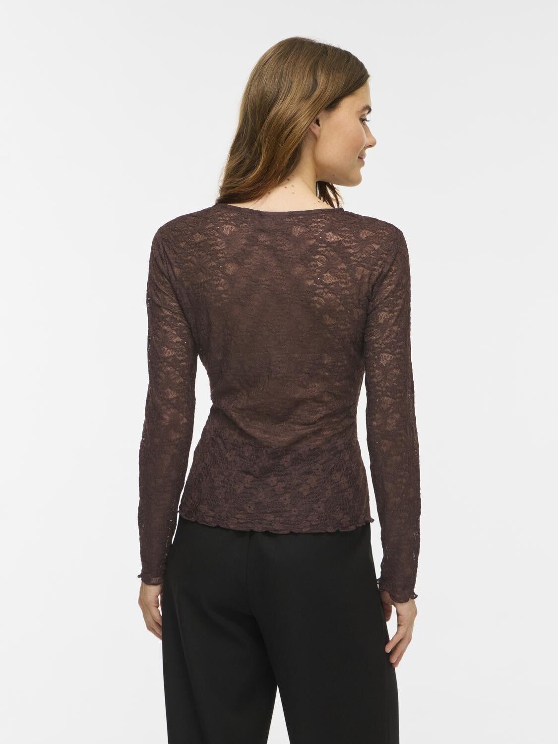 VIFAY O-NECK L/S TOP - NOOS