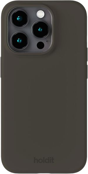 Silicone Case iPhone 15 Pro Charcoal