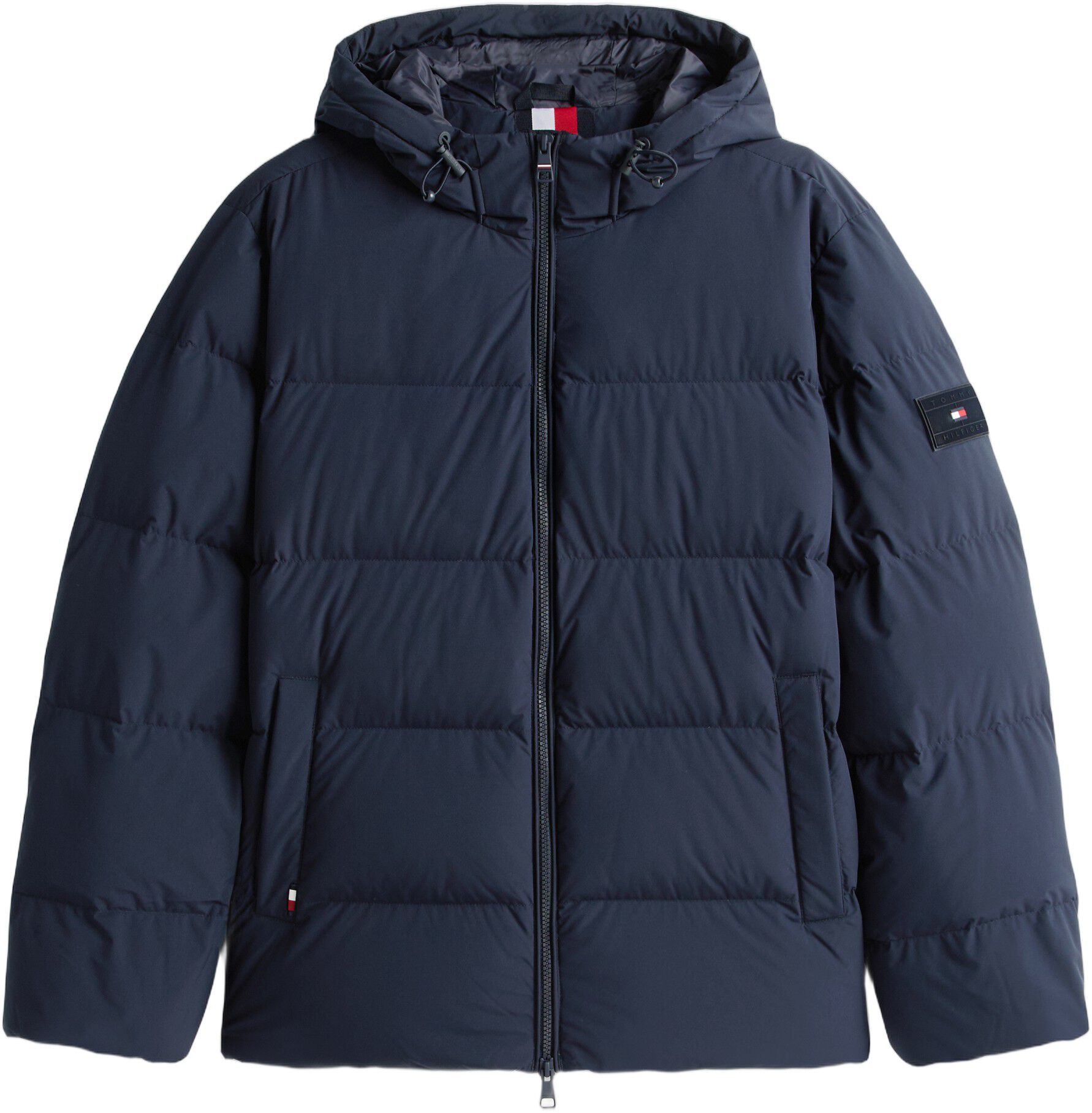 DOWN HOODED PUFFER JKT