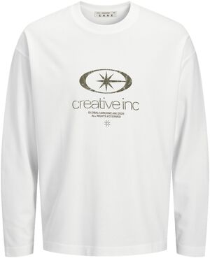 JCOBARRON PRINT LS TEE STYD