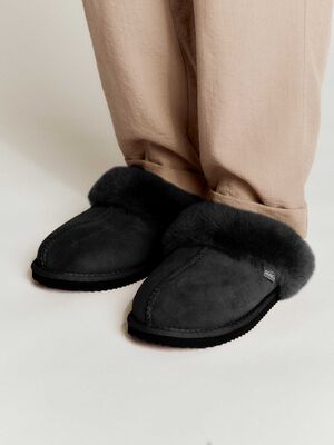 RHSydney Shearling Reversed Slippers