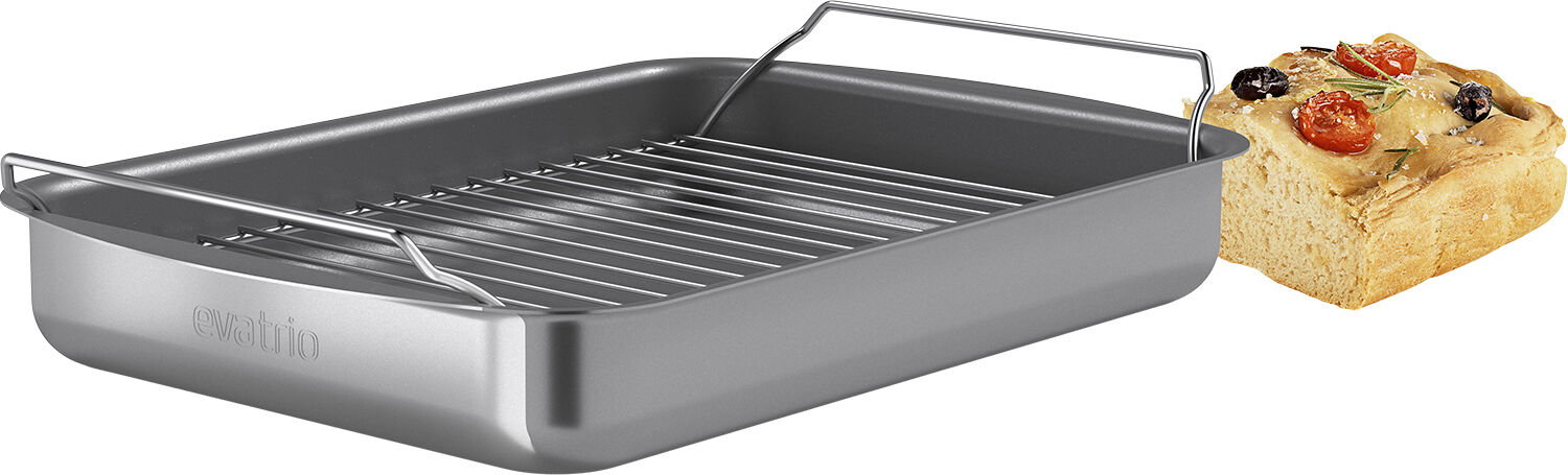 Professionel bradepande med rist 35x25 cm keramisk Slip-Let&reg;