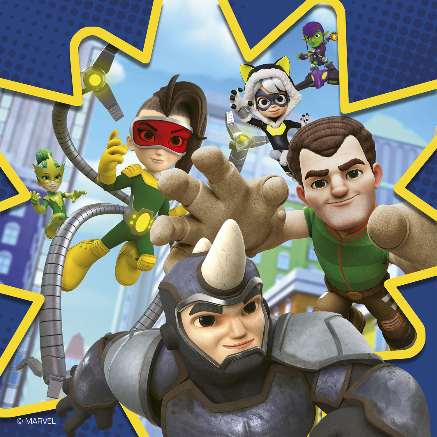 Ravnsburger 3*49 brikker ass