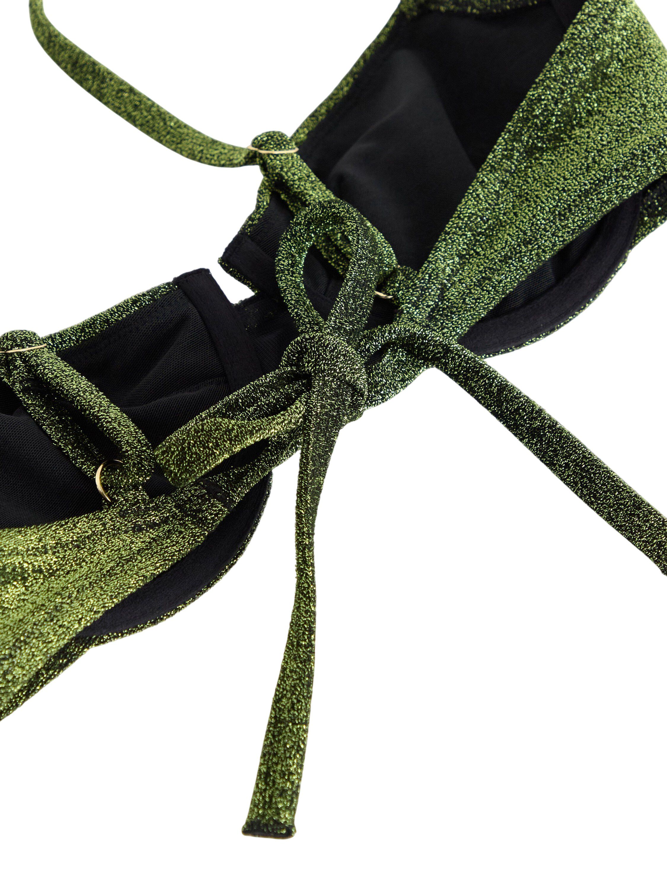 SENNA uvatteret bikini-bh med lurex