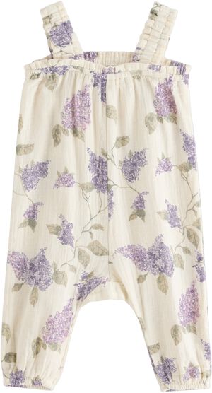 Jumpsuit loose flowers