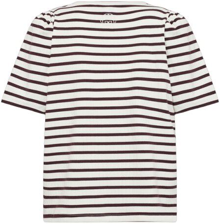 LR-NEDDIE 1 T-shirt Bordeaux