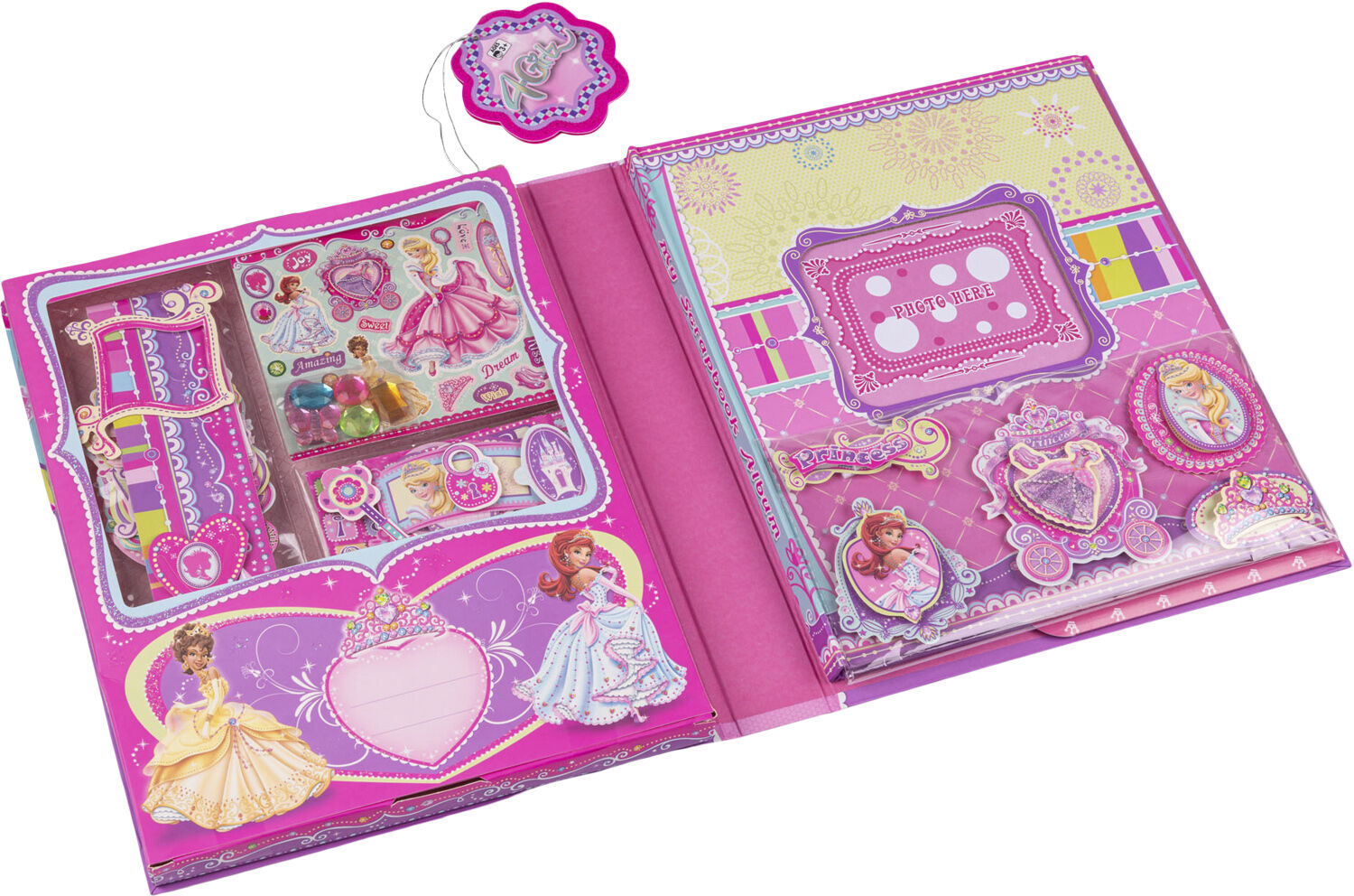 4GIRLZ SCRAPBOG S&AElig;T 150dl