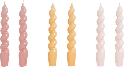 Candle Spiral Set of 6