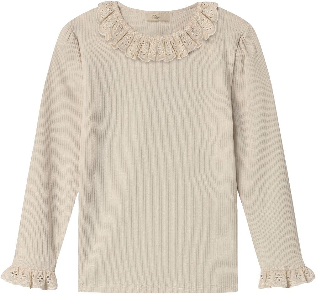 KENNA LS LACE BLOUSE