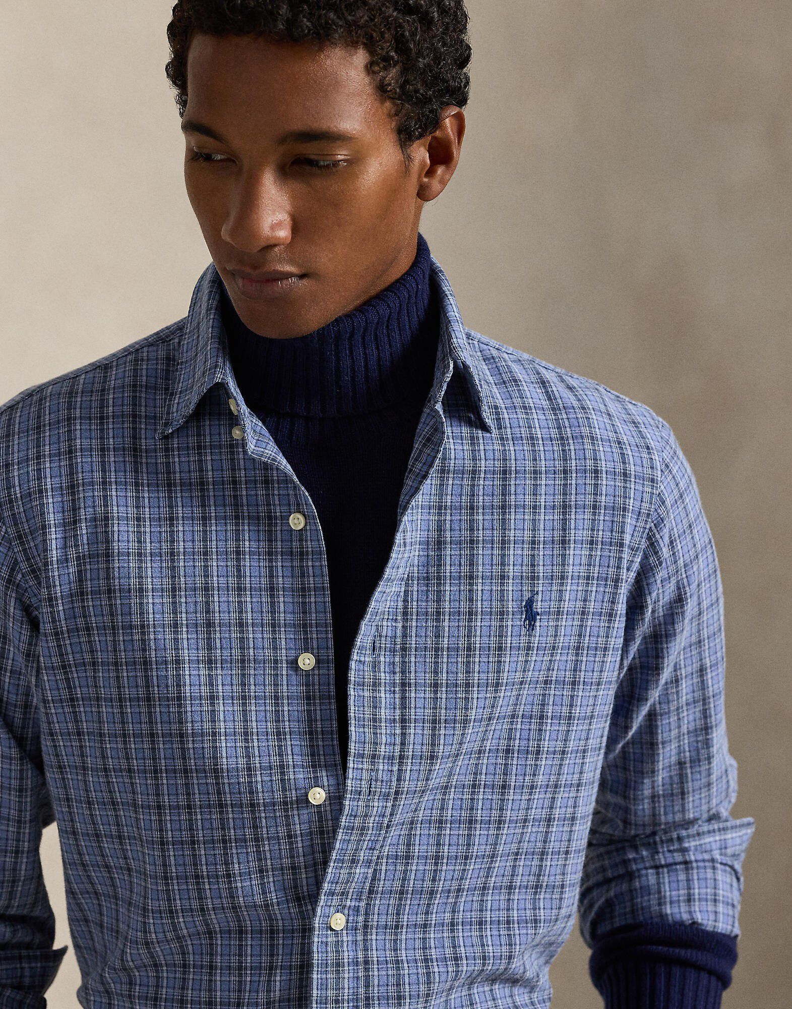 Custom Fit Brushed Oxford Shirt