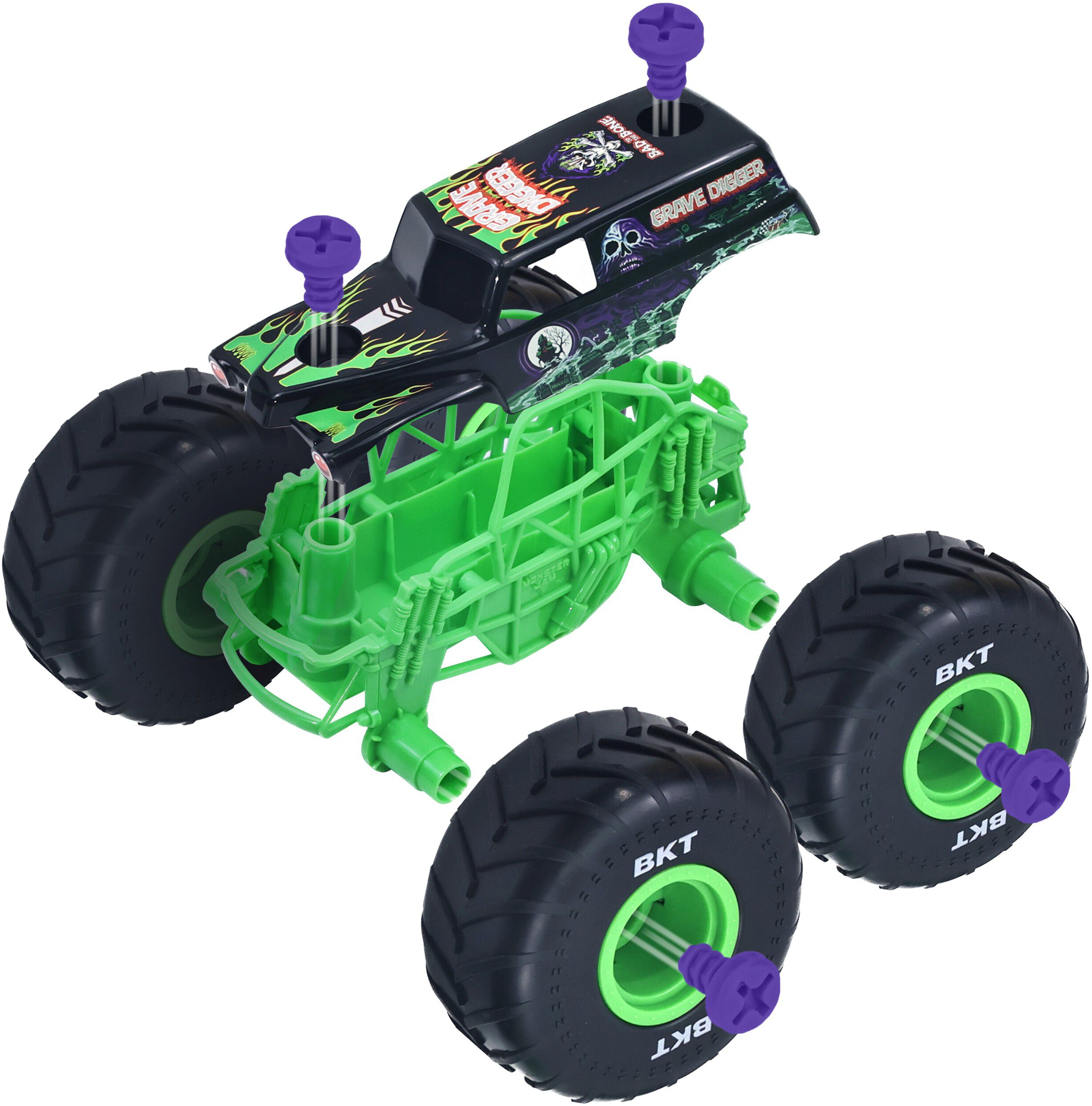 Monster Jam Mechanix 1:18