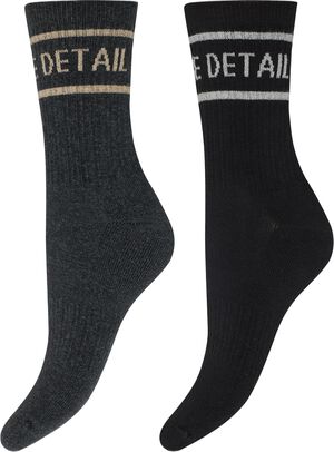 HYPETHEDETAiL tennis sock 2-pk