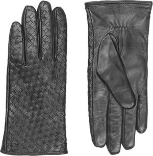 MJM Glove Liva W Leather Braided Black