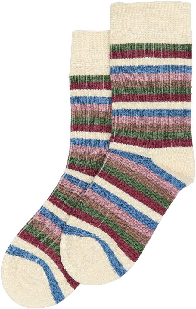 Minipop Bamboo Multi Stripe Socks