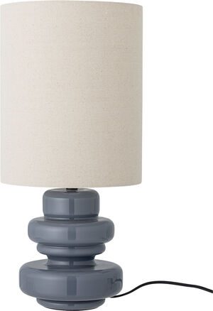 Fabiola Bordlampe, Blå, Glas