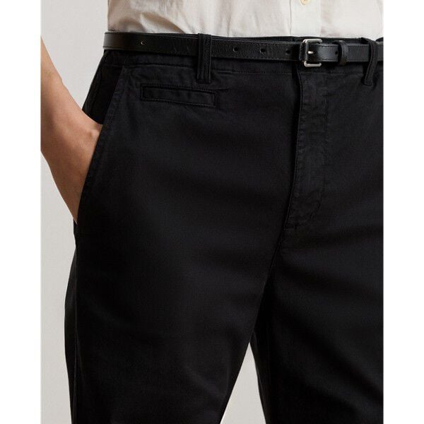 Stretch Cotton Chino Flare Pant
