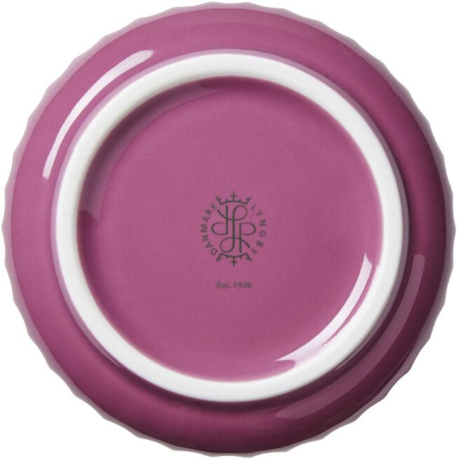 Lyngby Vase H20. 5 cm lilla porcel&aelig;n