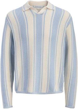 JORUPSTATE KNIT STRIPE POLO