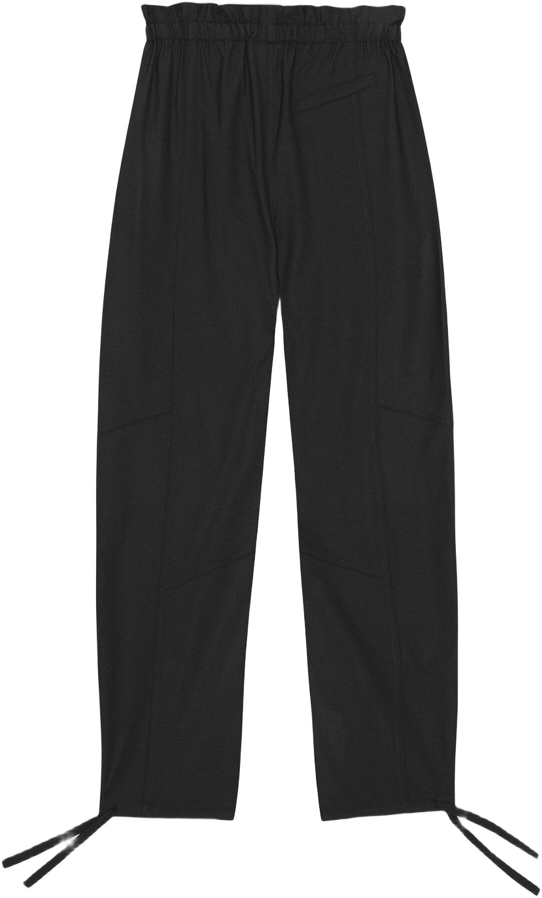 Drapey Melange Elasticated Waist Pa